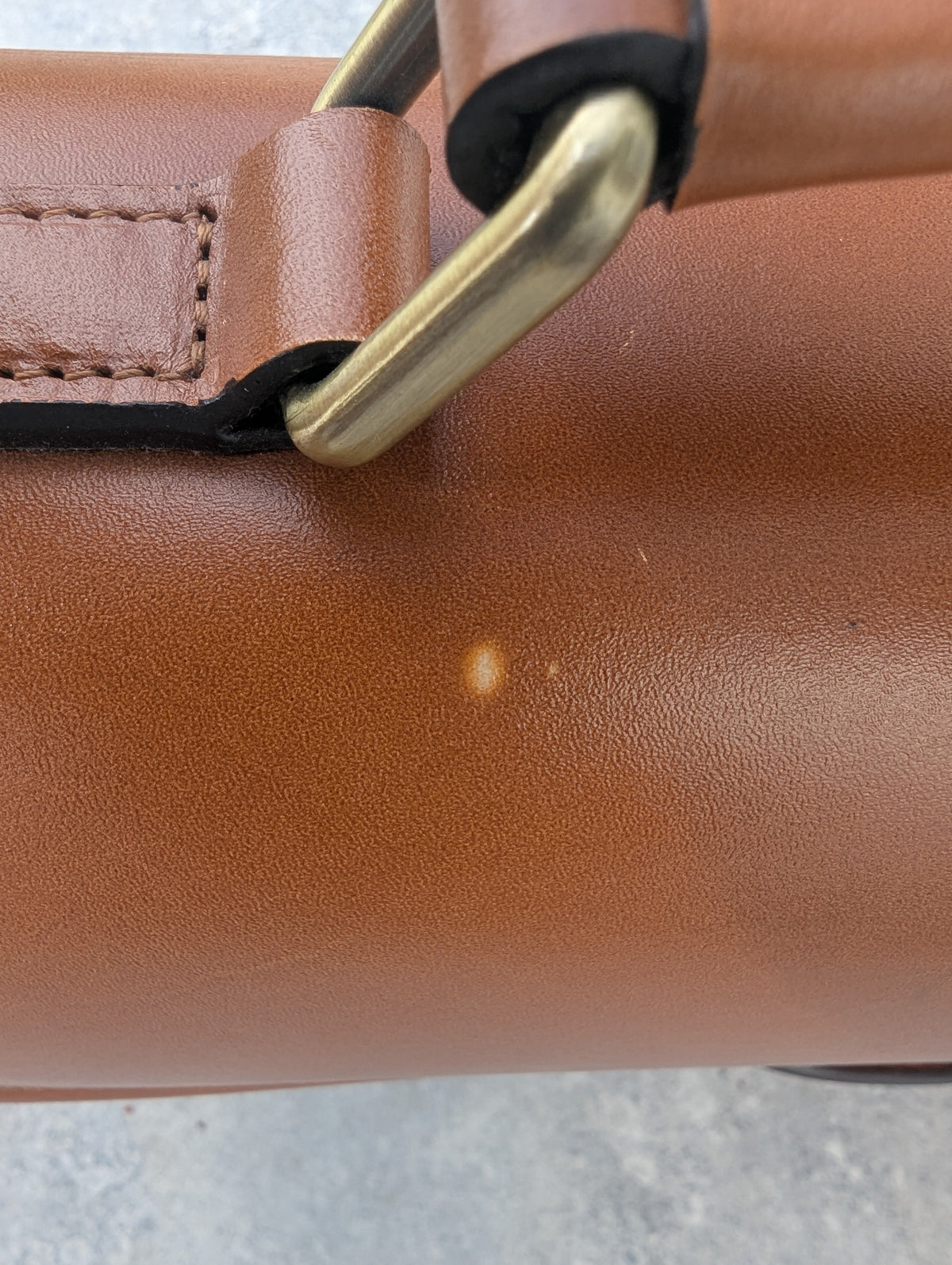 Jo Totes Johansen Siena Handcrafted Italian Leather Camera Bag - Tan (Brand New With Tags)