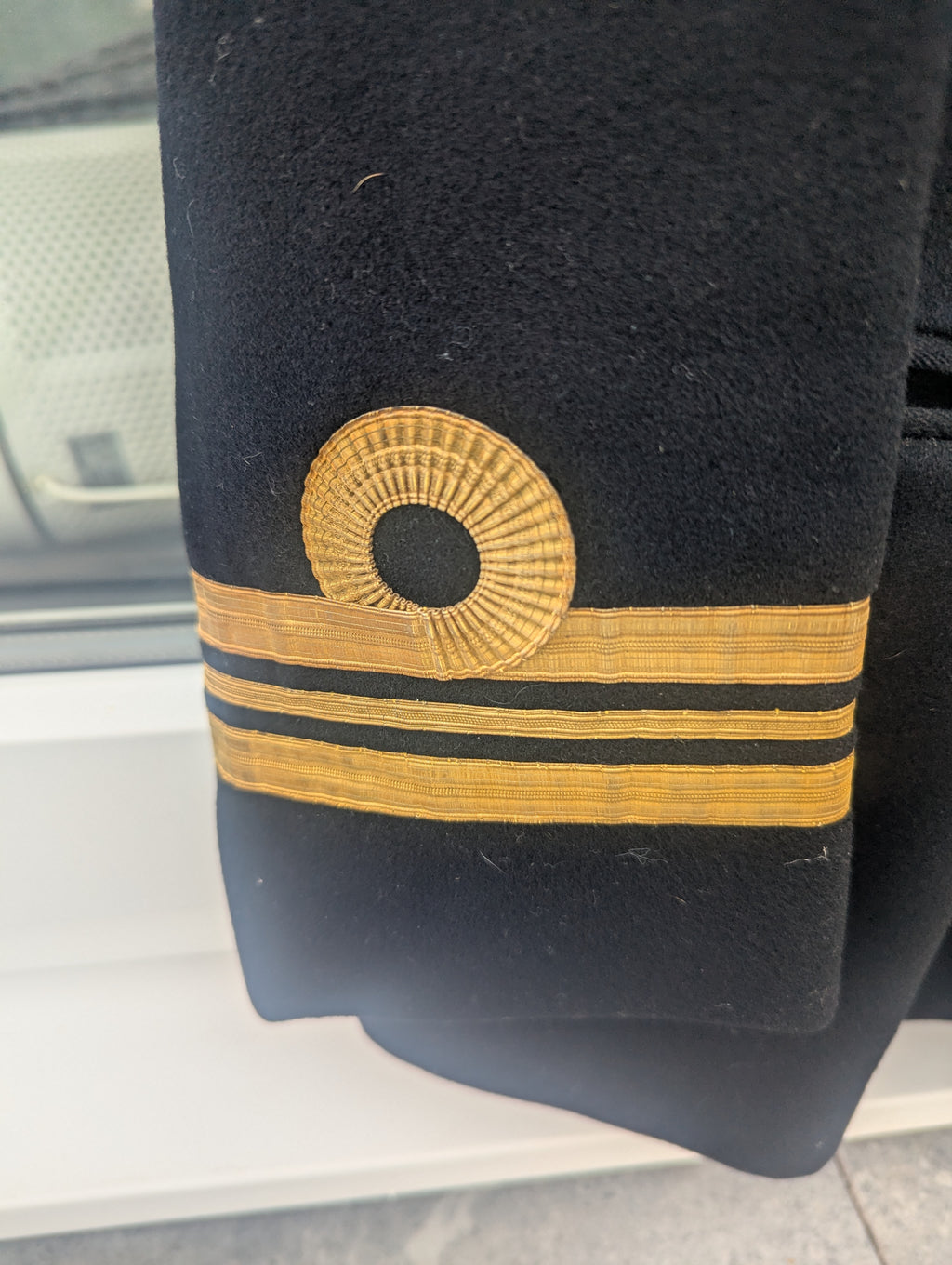 Vintage 1980 British Royal Navy Dress Uniform Set | No. 1 Dress Tunic & Trousers | Lieutenant Commander | Cold War Bespoke Militaria